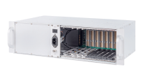 Advantech offers 3U or 4U height enclosures for 3U CPCI boards, with fan or fanless, and with CPCI legacy backplane or CPCI plusIO backplane.