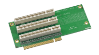 转接卡为 PCIe 扩展槽及搭载 研华工业级主板的 1U 或 2U 系统提供扩充性与弹性。 研华为所有工业级主板提供高效能的转接卡。