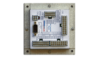 The DPX I/O controllers are I/O expansion devices which provide easy ways to interface inputs and outputs for a typical slot machine or kiosk. 
They provide a variety of functions including inputs, outputs (analog and digital), dedicated logged intrusion inputs, LED lamp and strip drivers, specialized peripheral drivers etc.
Connection to the CPU board is via a serial port and a unified software  protocol to make interfacing and programming simple and efficient.
