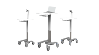 The Togo Compact Mobile Cart offers smooth movement, versatile configurations, and smart
power options, all in a compact, lightweight design.