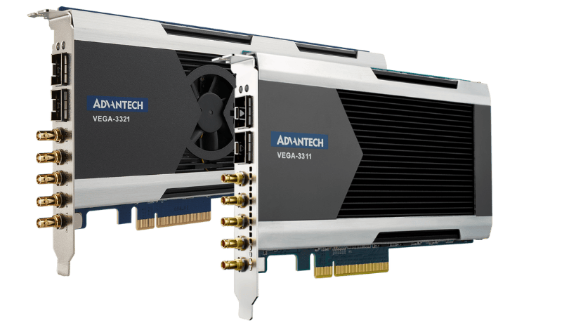 VEGA 3000 系列外接 PCI Express 卡符合 SMPTE 2022 和 SMPTE 2110 标准，可通过 IP 传输高分辨率视频。
