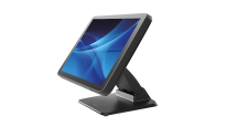 X86-based POS system powered by Intel® Celeron® J1900 or Core™ i3/ i5 processor, and combined with a dual-hinge stand.