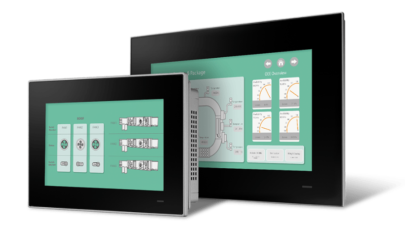 TPC-100WX Series feature wide-temperature support and high-brightness displays, for outdoor environments with high durability and reliable performance