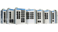 Hardended industrial unmanaged Ethernet switches.