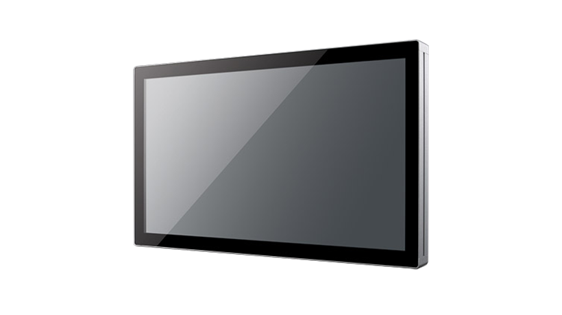 
21.5-inch all-in-one touch computer housed in heavy-duty aluminum to facilitate reliable 24/7 operation in harsh industrial environments