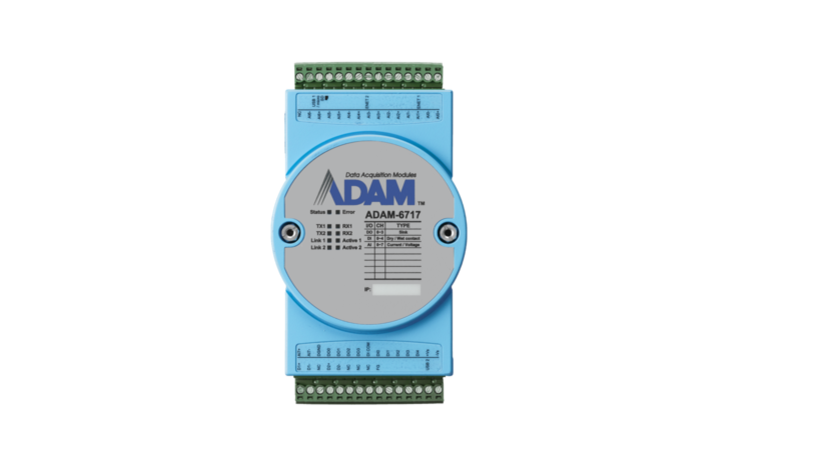 ADAM-6700是新一代紧凑型智能 I/O网关，其内建中央处理器并以研华自行研发的Linux操作系统为基础数据分析处理平台，以提供数据集成的整体解决方案。同时，ADAM-6700整合了Node-RED技术，实现了图形化编程，满足用户快速连接硬件和开发智能应用的需求。