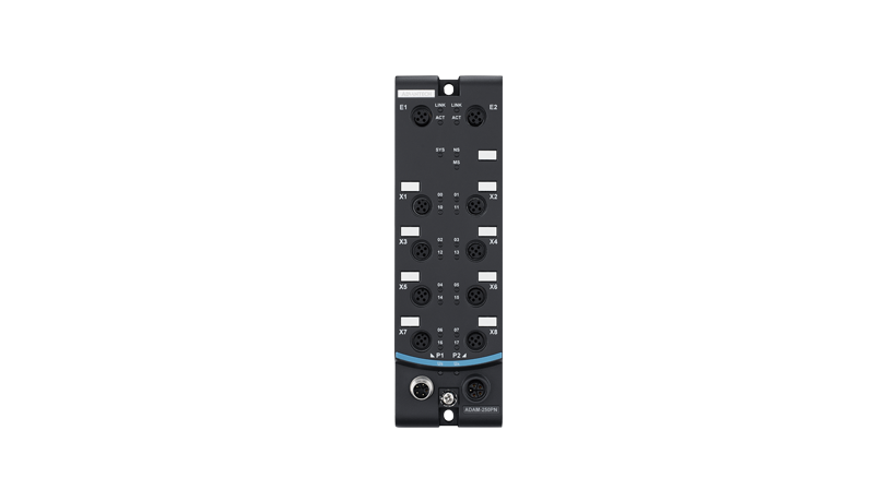 Rugged machine-mount IP67 I/O device with PROFINET and Modbus/TCP and IoT Protocol, diagnostics and M12 connectors, ideal for harsh environments.