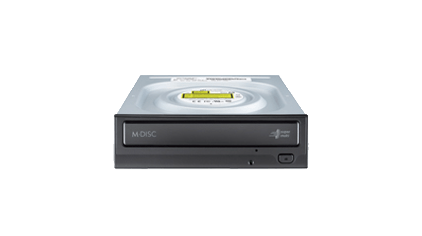 Half-height internal super multi drive with excellent read and write speed with SATA 3.0GB/S interface.