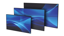 The UTM-700 series is a smart monitor solution featuring 43", 55", and 65" slim-bezel displays.