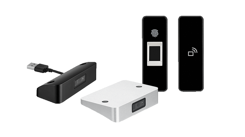Optional attachments for POS systems, including MSR, RFID reader, fingerprint reader, etc.