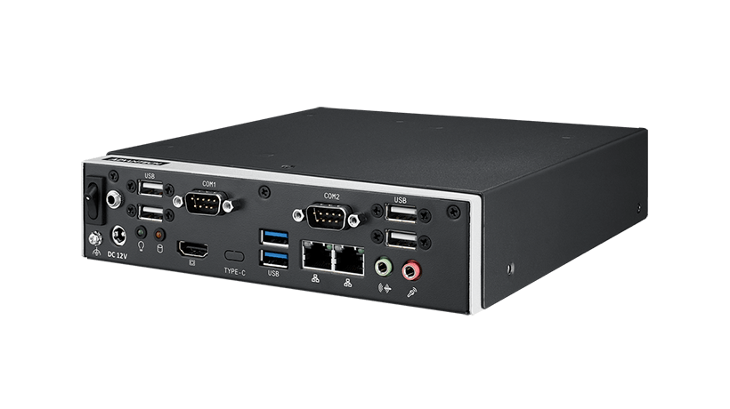 THIN compact AI system with desktop low profile Mini-ITX motherboards