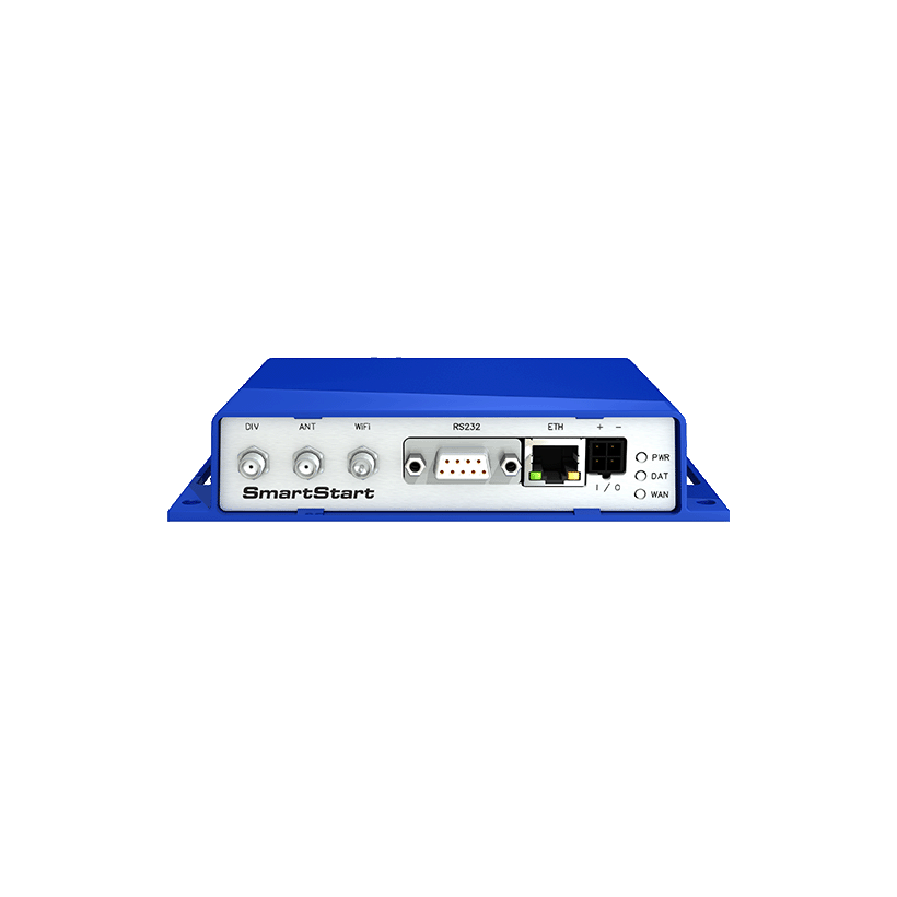 4G cellular routers with one Ethernet 10/100 and one RS232 DB9 port ready to host IoT applications.