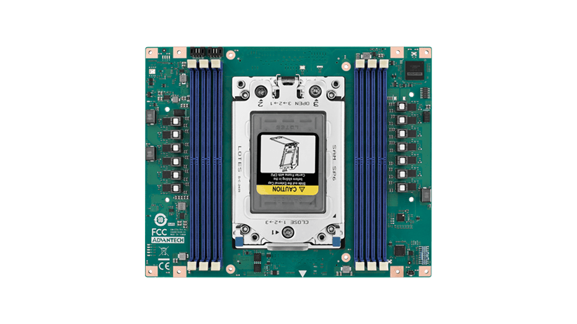 COM HPC Size E Extension is an optimized pinout to support real server-grade CPUs and up to 79 PCIe lanes for optimal connectivity and scalability.
