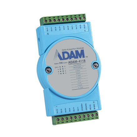 8-Ch Thermocouple Input Module ADAM-4118-C |研华 IoTMart