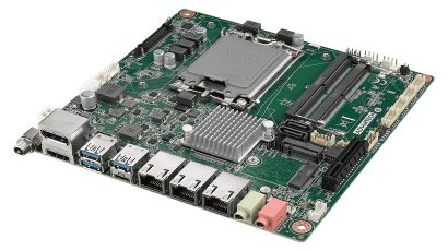 研华AIMB-289是一款Mini-ITX工业主板。搭载Intel 第12/13/14代 Core i CPU和H610E芯片组，支持24核，性能强劲。丰富的连接接口满足多场景使用，极大提升便携式医疗设备、高端仪器仪表的整体性能。超薄设计，宽压输入，适用于对空间和机构有要求的使用场景中。