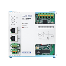AMAX-4820 - 4 通道 16 位隔离式模拟量输出 EtherCAT 远程 I/O 模块 - 研华