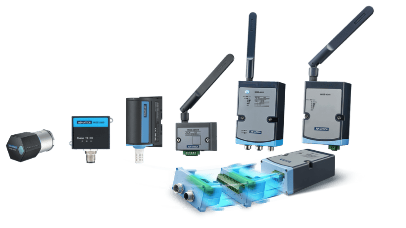 Advantech provides wireless I/O and sensor modules to shorten the gap between the field sites and the cloud.