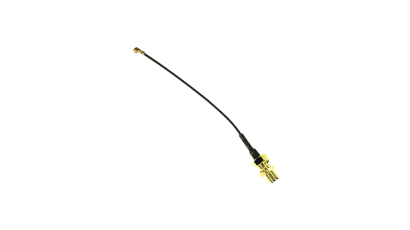 附件电缆，WiFi模块，RP-SMA（插孔）到U.FL（插头），室内/室外