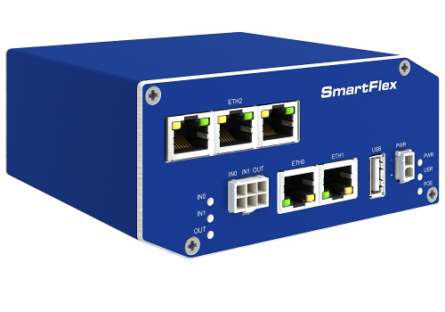 SmartFlex、LTE 路由器、5E、USB、2I/O、SD、SL、SWH