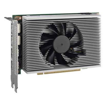 PCIe x16 Intel Arc A370M 嵌入式 GPU 卡，带 2x HDMI 2.0b + 2x DP 1.4a