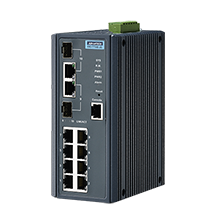 8百兆电2千兆光网管型工业以太网交换机