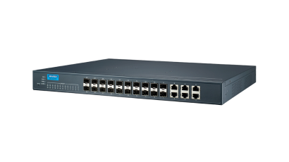 IEC61850-3 20G SFP+6GE网管型以太网交换机，90~264VAC/88~370VDC