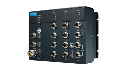 EN50155 12GE（4路）24-110VDC网管型以太网交换机