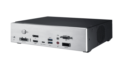 板载Armv9架构Neoverse V3AE系列处理器，搭配NVIDIA Jeston T4000/T5000模组。小尺寸超薄嵌入式工控机，算力可达2070TFLOPS，专为AI设计。