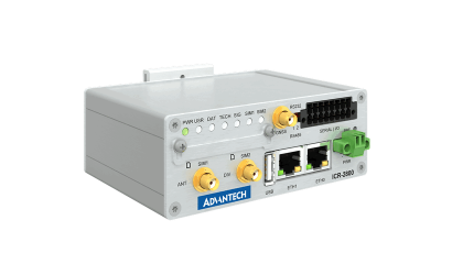 ICR-2800, EMEA, 2x Ethernet, 2× RS232/RS485, USB, GPS, Metal, EU ACC
