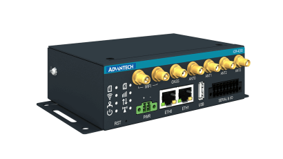 ICR-4200, GLOBAL, 2× ETH, 2× Serial RS232/RS485, 4× DI, 2× DO, GNSS, WiFi, USB, SD, Without Accessories