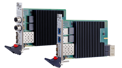 3U CompactPCI® Serial 四端口 10 GbE，配备英特尔® X710 TM4/AT2