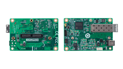 The Sensor-over-Ethernet converter board powered by FPGA