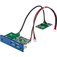 2端口USB 3.0，mPCIe，USB-A型