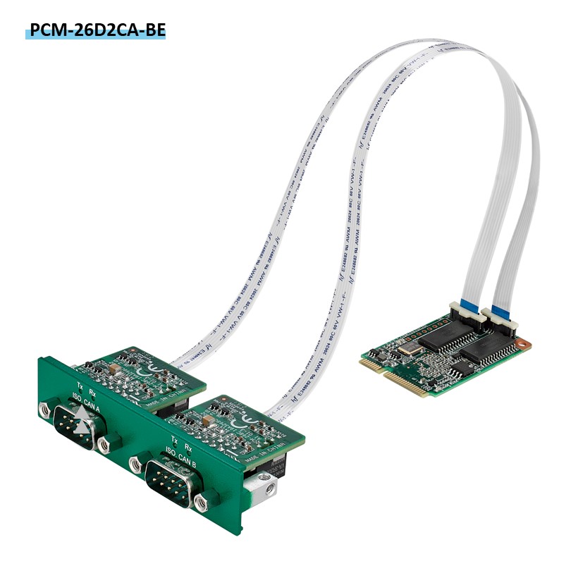SJA1000 CANBus, Lattice, CANOpen, DB9 x 2 PCM-26D2CA-BE |研华 IoTMart
