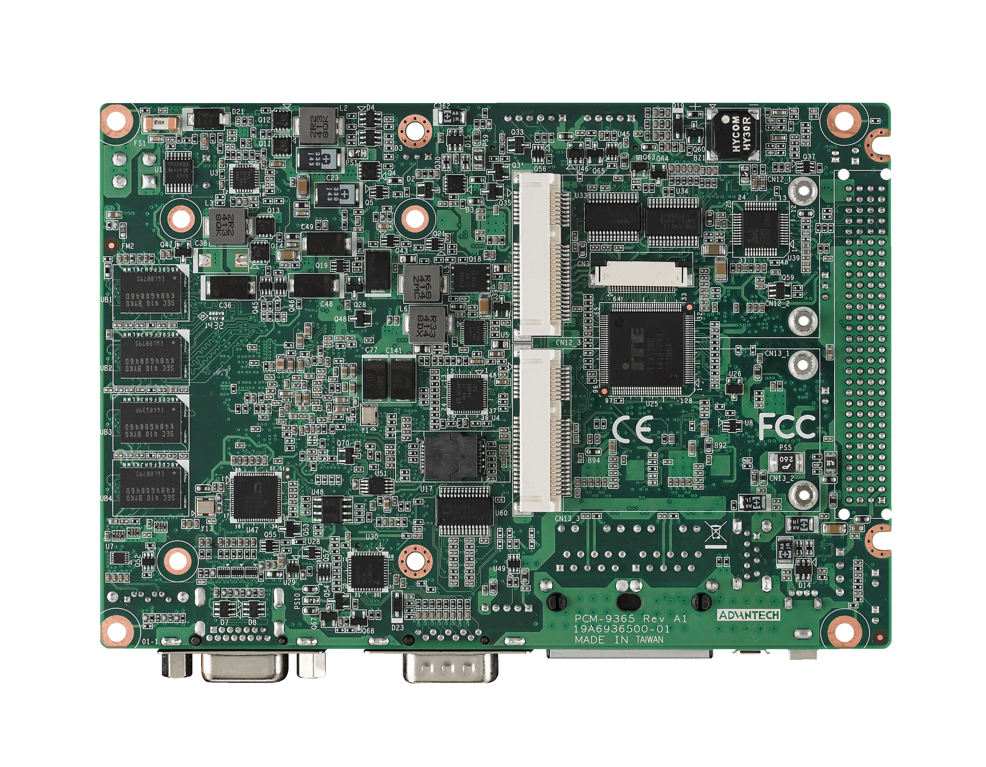 PCM-9365 - 第四代ATOM PCI-104 3.5寸主板, 搭载E3825，N2930 CPU，2GB/4GB内存在板，VGA ...