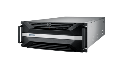4U Rackmount Intel® Xeon® Scalable GPU Server, Supporting 4x PCIe x16 Double-Deck Cards Plus 3x PCIe x8 Single-Deck Cards