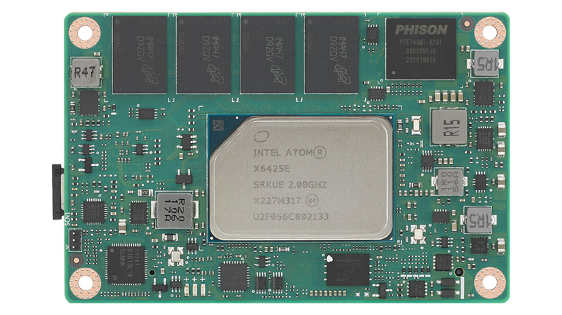 Intel Pentium/Celeron 和 Atom x6000 系列 (Elkhart Lake) 处理器， COM Express ...