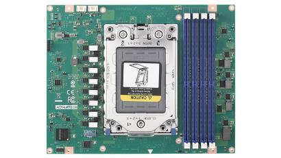 AMD EPYC™ 7003 COM-HPC® Server Size E 模块，具有专有引脚