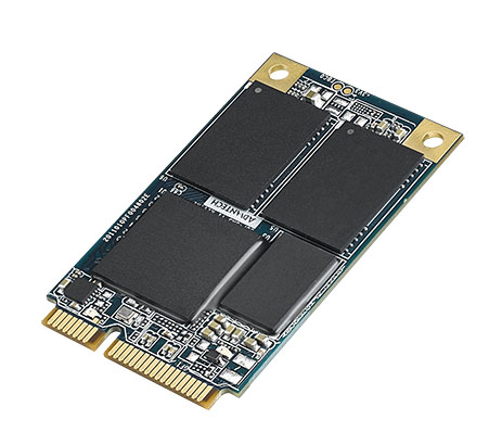 研华SQFlash mSATA SSD 830系列, 支持SATA3.0 (6.0Gbps)