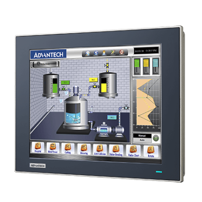 12" XGA TFT LED LCD 防爆行业专用机，搭载 Intel® Atom™ 处理器，适用于危险场所