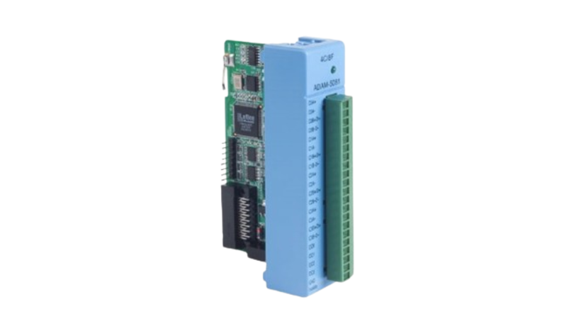 Advantech ADAM-5000 frequency modules and counter modules, such as the ADAM-5080 and ADAM-5081, can be remotely configured to up / down, bi-directional, counter, frequency, and alarm setting modes. ADAM-5080 is a 4-Channel Frequency/Counter Module and ADAM-5081 is a 4-Channel High Speed Frequency/Counter Module.