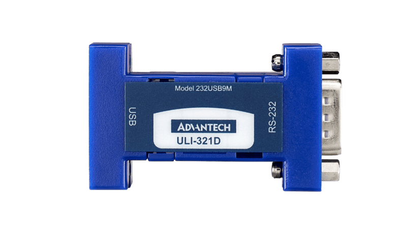 ULI-320系列能够使RS-232端口与全速为12 Mbps的USB 2.0端口进行通信，部分型号具有2 kV光学隔离保护。
