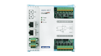 The AMAX-4800 series analog I/O modules offers channel-independent configuration, signal type selection, and sensor wiring burn-out detection.