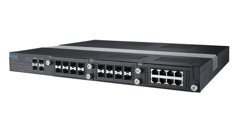 Industrial Layer 3 managed Ethernet switches with rackmount design, offering advanced routing, reliable connectivity, and network management.