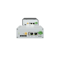 LAN routers provide routing and firewall options without cellular connectivity and Ethernet 10/100 ports for connection.