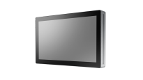 15.6-inch all-in-one touch computer housed in heavy-duty aluminum to facilitate reliable 24/7 operation in harsh industrial environments.