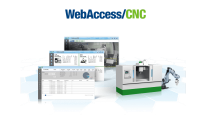 CNC machine network solution featuring UTE/OEE functions can be used to capture real-time CNC information and analyze machine availability.