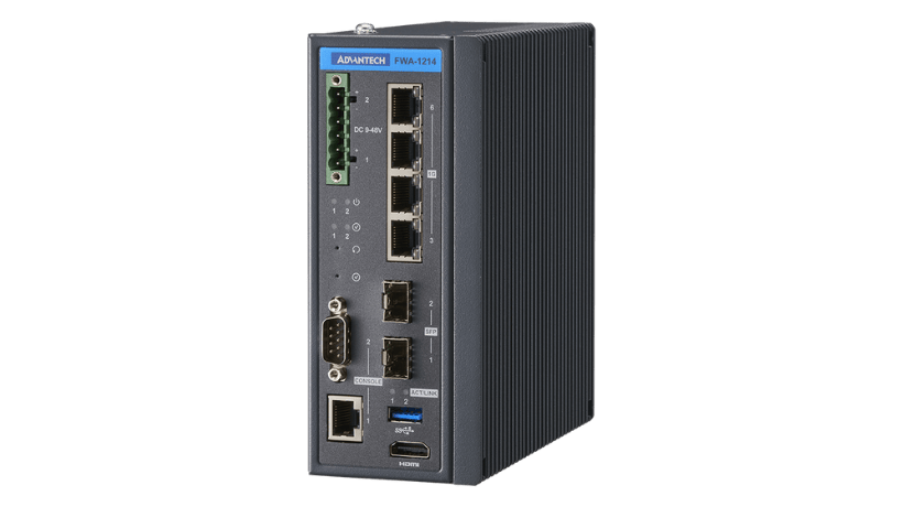 Rugged industrial network security appliances with multi-core, fanless, wide temperature and RF options for industrial OT and SD-WAN applications.