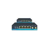 4G cellular routers operating on LTE Cat. 4 cellular technology equipped with up to four Ethernet 10/100 interfaces and serial ports.