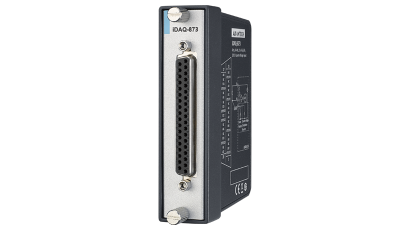 8通道, 24位分辨率，25.6kS/s，四分之一桥输入iDAQ模块